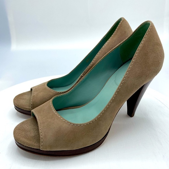 Boden Peep Toe Pumps Size US7	UK5  EUR38 - Picture 1 of 11
